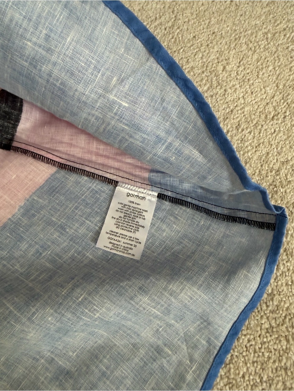 Gorman Natural Form Midi Skirt - 100% linen - size AU 10/US 6 - Picture 3 of 9